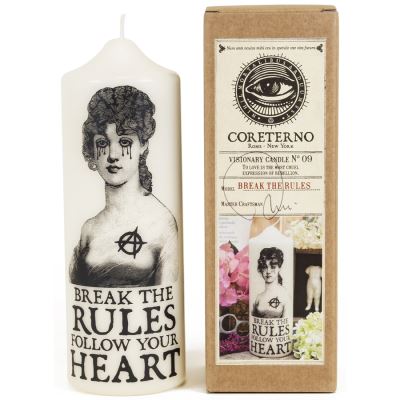 CORETERNO Break The Rules Artistic Candle